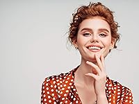 Vista 4 de Pendientes de gancho de gancho de doble curvo, diseño de moda