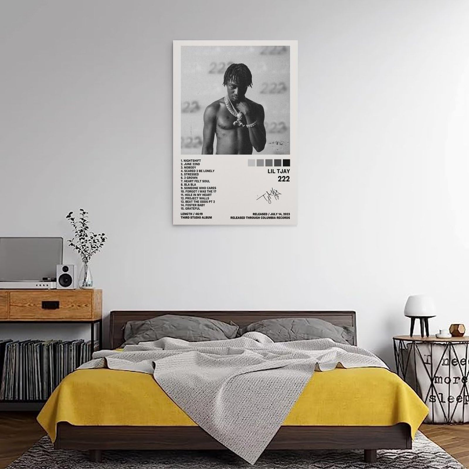 Amazon.co.jp: JINZE Lil Tjay ポスター 222 アルバム カバー