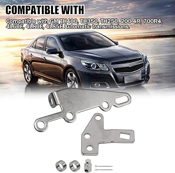 RYANSTAR RACING 35498 Shifter Cable Bracket Kit Compatible with GM