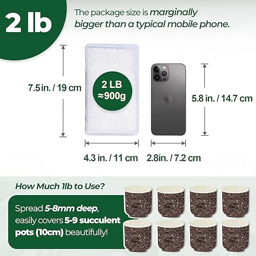 Miniatura 3 de T4U Piedras con virutas pulidas, cristal triturado de cuarzo 2 LB, gravas de forma irregular, piedras curativas de guijarro, rocas lisas DIY para