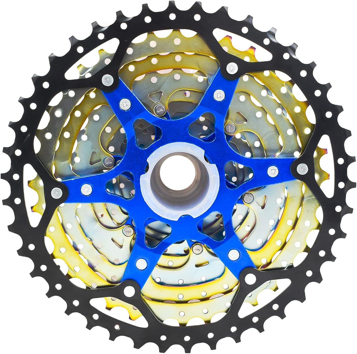 VG SPORTS 8/9/10/11/12 Speed Ultra-Light Bike Cassette for Mountain Bike 11-40T/11-42T/11-46T/11-50T/11-52T MTB Cassette Lightweight Aluminum Bracket Cassette