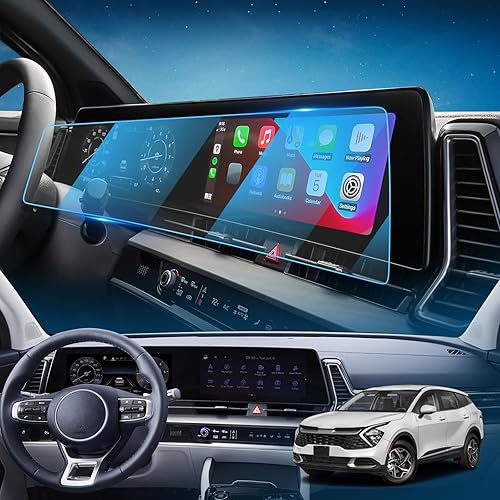 LFOTPP Protector de pantalla para Sportage 2025 para Sportage NQ5 SXSX PrestigeX-ProX-Pro Prestige 12.3 pulgadas FLAT Digital Dual Panoramic NANO