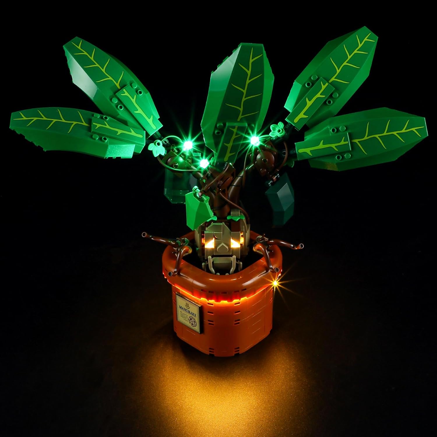 GEAMENT LED Light Kit Compatible with Lego Harry Potter Mandrake 76433 Building Model (Model Set Not Included)