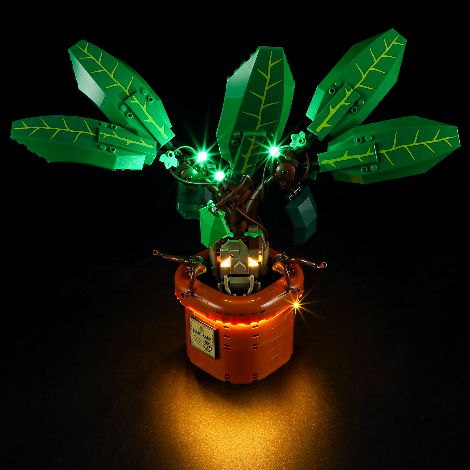 GEAMENT LED Light Kit Compatible with LEGO Harry Potter Mandrake 76433 Building Model (Building Set Not Included)