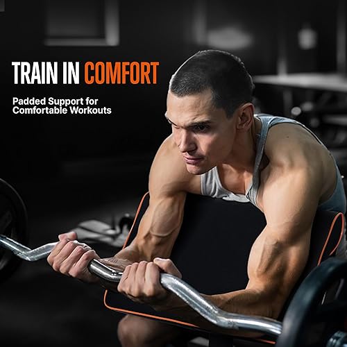 Miniatura 3 de SQUATZ Máquina de sentadillas Sissy  Banco plegable para sentadillas para gimnasio en casa, estación de entrenamiento y ejercicio de piernas,