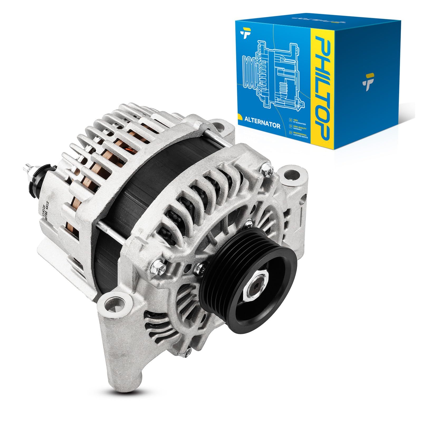 PHILTOP Alternator for 09-12 Escape 3.0L 10-12 Fusion 3.0L