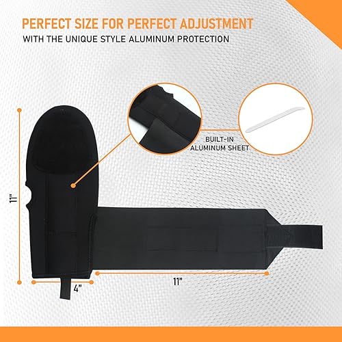 Miniatura 5 de Nyna Combat - Guante deslizante de béisbol, diseño personalizado para mano derecha e izquierda, protector de muñeca protector de muñeca para béisbol