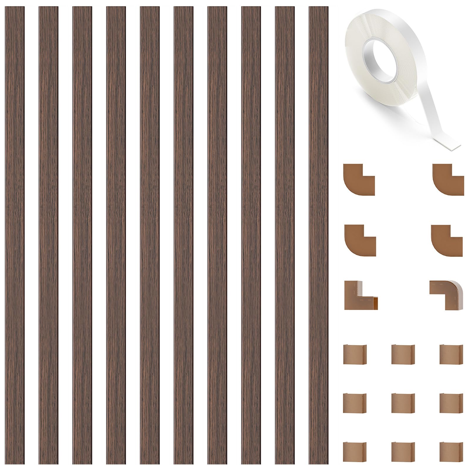 Delamu 157in Cord Covers for Wires on Wall, One-Cord Cord Hider, TV Cord Hider for Wall Mounted TV, Wire Hider Wire Covers for Cords on Wall, Cable Raceway for Home &amp; Office, W0.55 H0.4in, Cherrywood