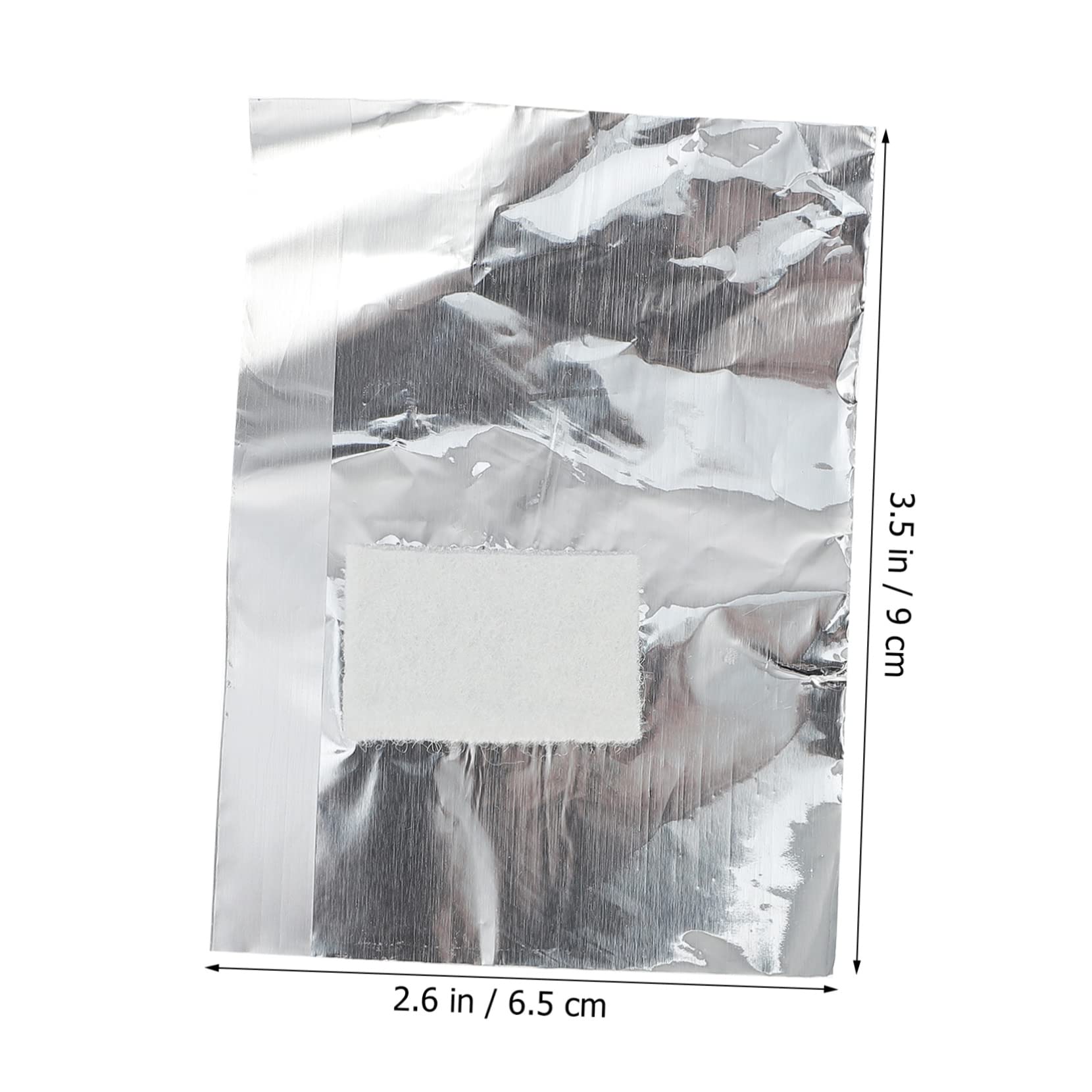 NOLITOY Gel Polish Remover Pads Nail Foil Wraps 200pcs Disposable Thick Long for Toes Fingers Great for Home Salon