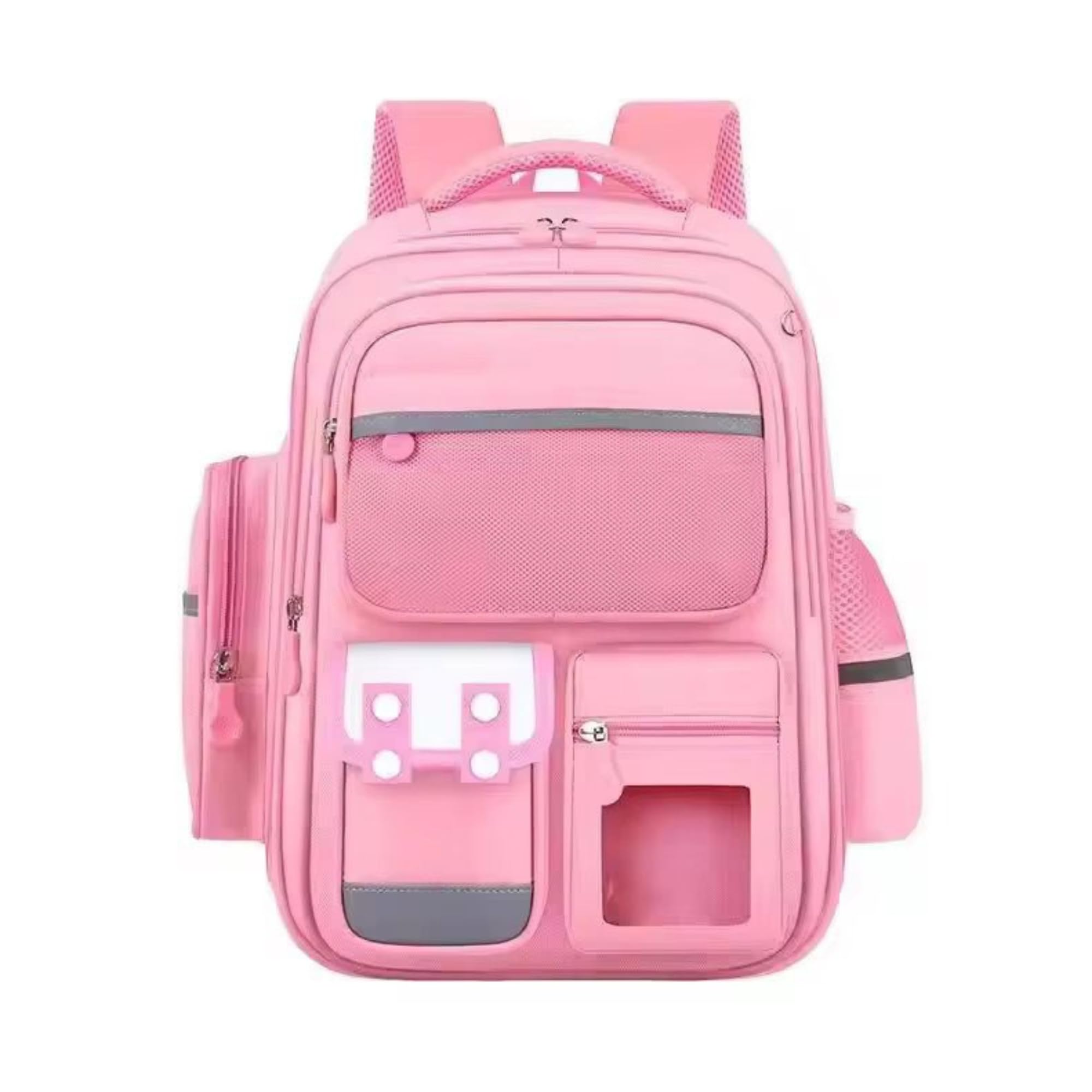 fubix School Bag for kids, Spine Protection, Multiple Pockets, Kids Backpack for school, Tuition and Travel (30x14x42cm)-picture-55