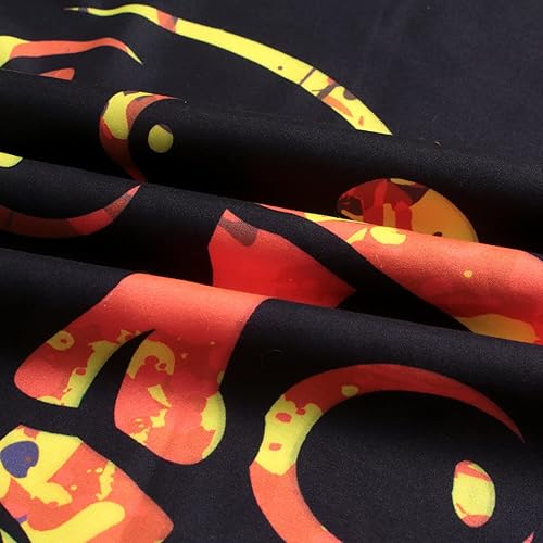 Miniatura 7 de Miytal Tapiz de juegos de luz negra, divertido juego de neón para colgar en la pared para hombres, niños, adolescentes, sala de videojuegos, arte de