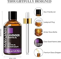 Vista 139 de MAYJAM - Aceite esencial de anís estrella, aceites puros de estrella de anís para difusores, 3.38 onzas líquidas, aceite esencial de anís estrellado