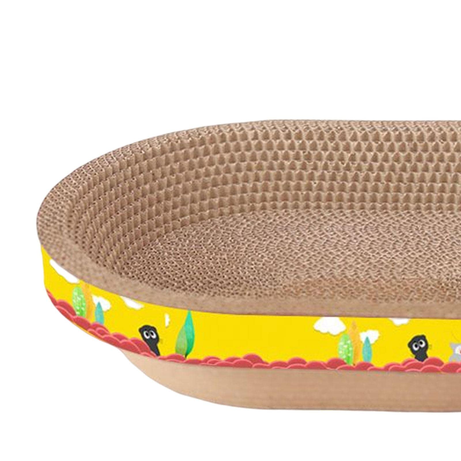 Griffoir Chat Planche Griffe Protection Mobilier Couchage Anti-Usure Carton Ondulé Solidité Adapté Aux Chats Maison Repos Divertissement Propriétaires, XL