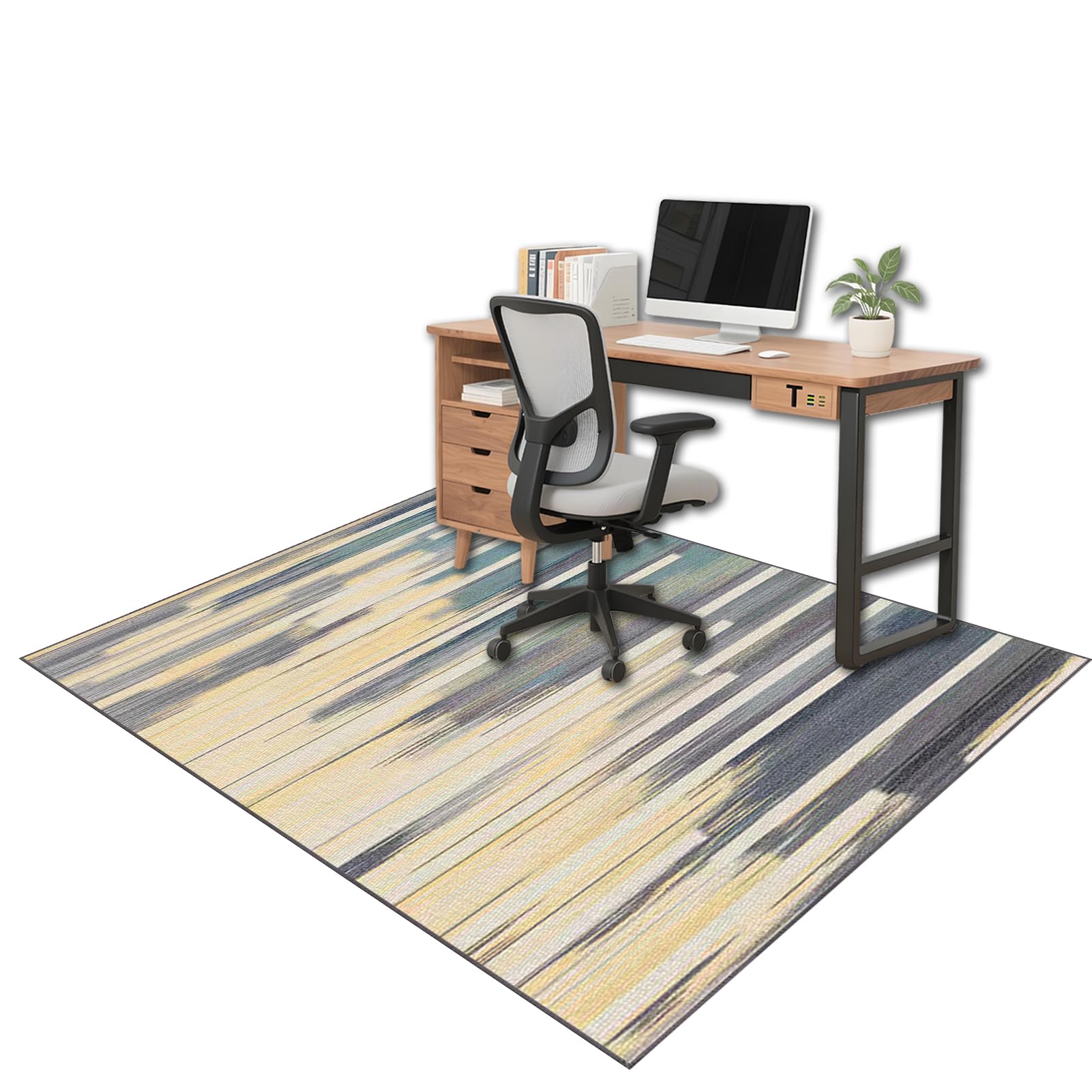 Tappetino Antiscivolo Assassin's Creed - 100x100 Cm, Per Sedia Da Gaming, Spessore 3mm - Foto 9