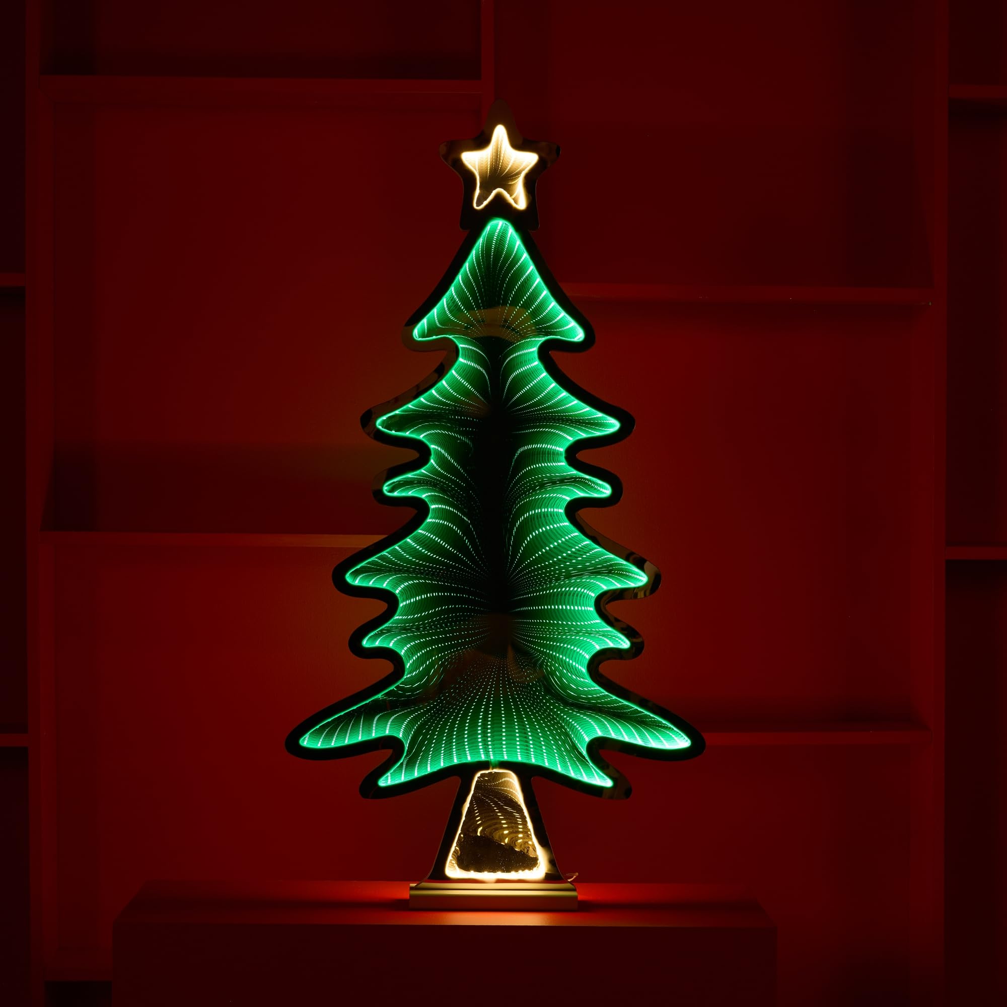 Amazon.com: Melrose Tree with Star Infinity Light, 37.5-inch