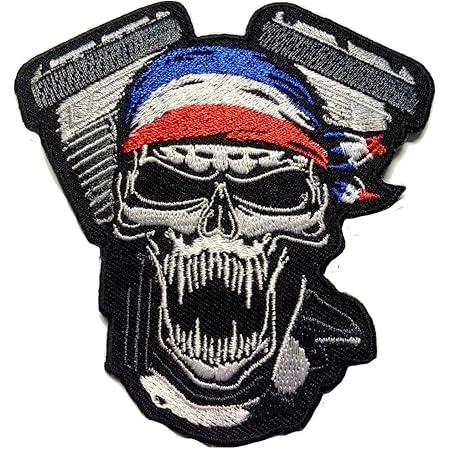 Écusson Patch Brodé FORME MOUSTACHE (GM) Thermocollant Neuf - Foto 4