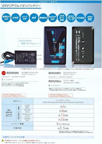 Amazon.co.jp: [サンエス] 2025 空調風神服 24V Japan Label