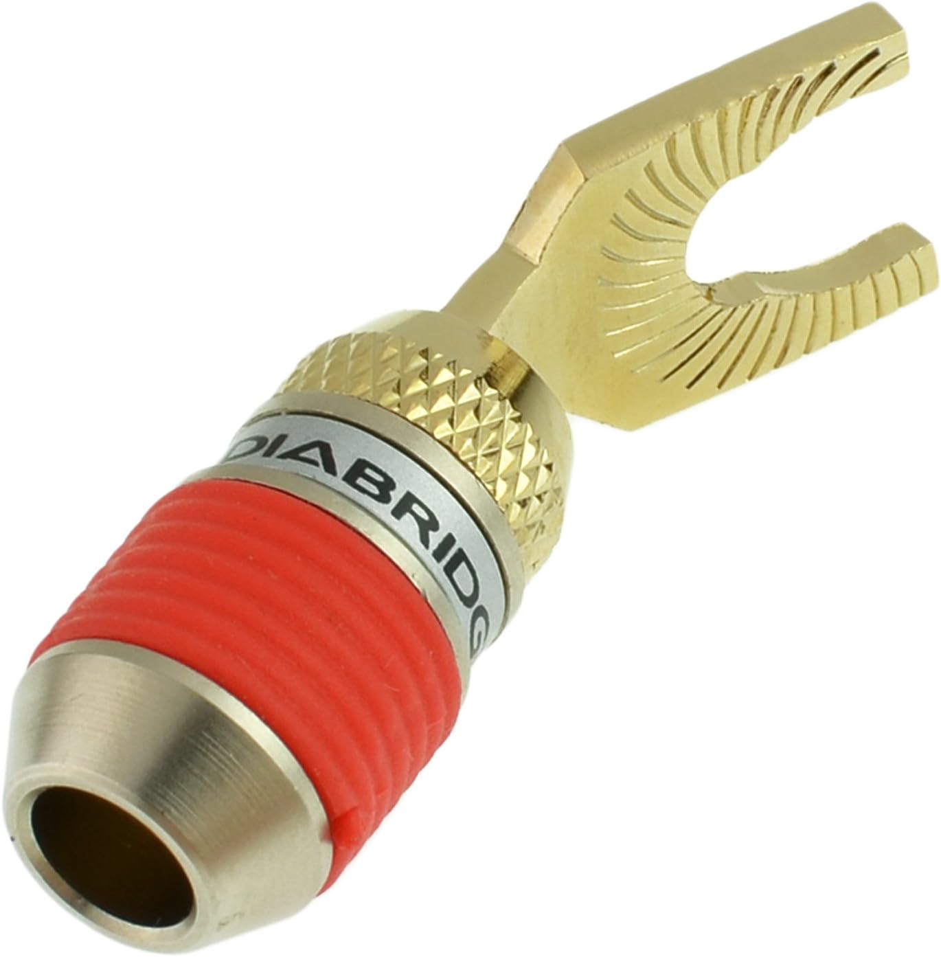 Mediabridge™ Ultra Series Fast-Lock 45° Spade Plugs - 6 Pair Per Package - (Part# SPC-ST2-6)