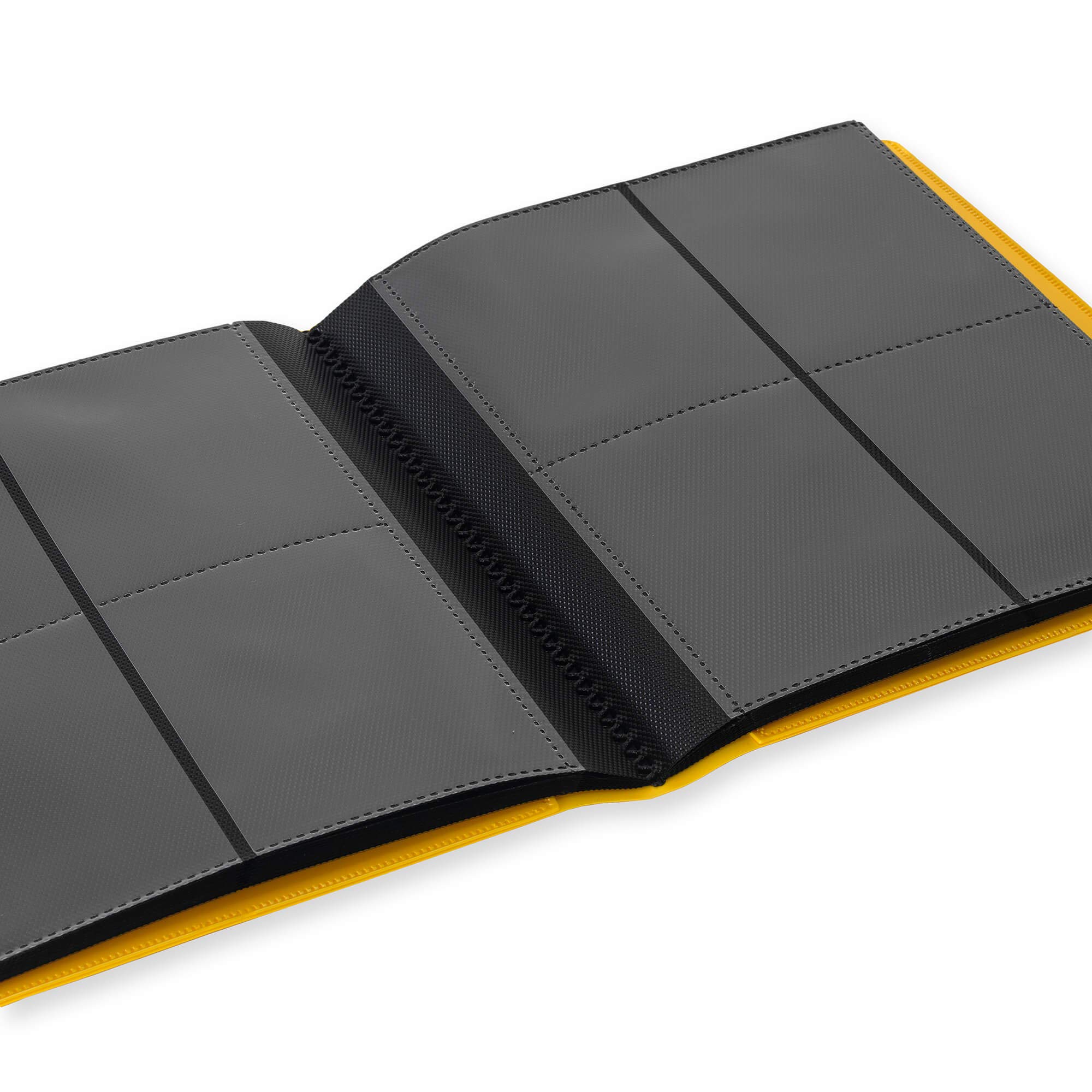 Amazon.com: Vault X 4 Pocket Standard Strap Binder, Holds 160 Trading Cards  in 20 Side-Loading Pages (Yellow) : Toys & Games
