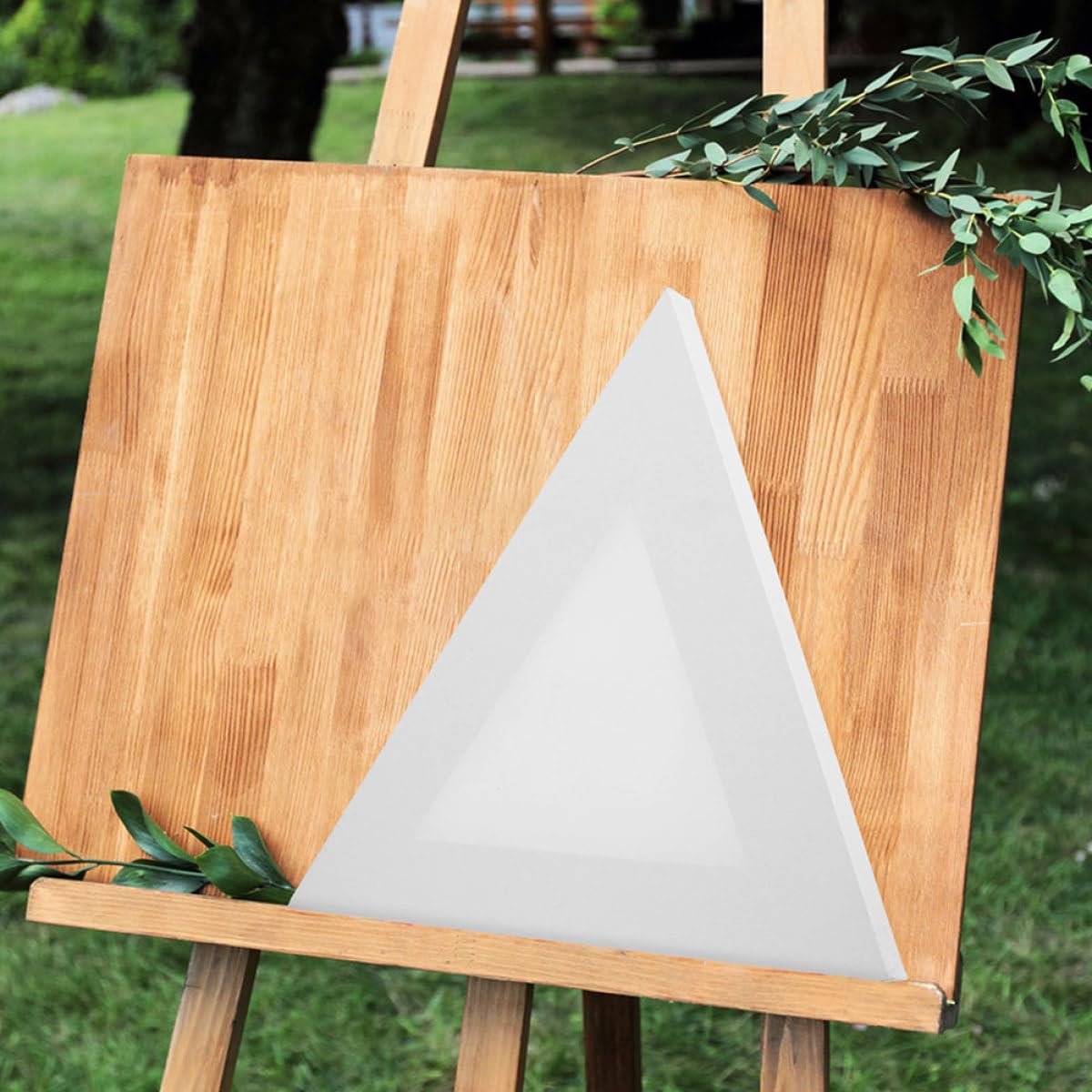 2stücke Leinwände zum Malen Flache Leinwandplatten für Öl und Acrylmalerei Künstler-leinwände mit Keilrahmen Malleinwände für Bastelarbeiten und Kunstwerke