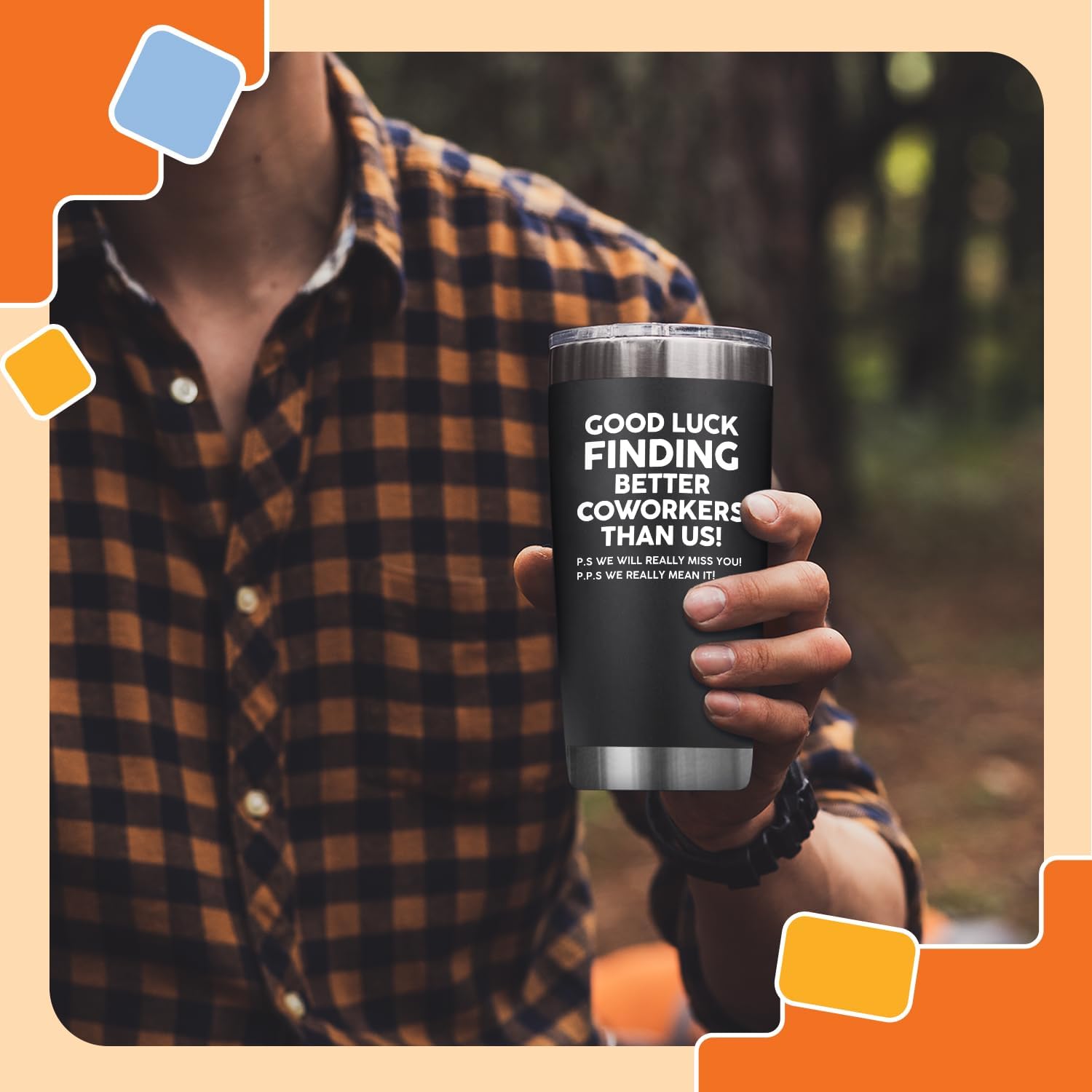 NewEleven Coworker Leaving Gifts - Farewell Gifts, Going Away Gift For Coworker - New Job, Goodbye, Good Luck Gift For Coworkers, Colleagues, Boss, Men, Women, Friends - 20 Oz Tumbler - Image 7