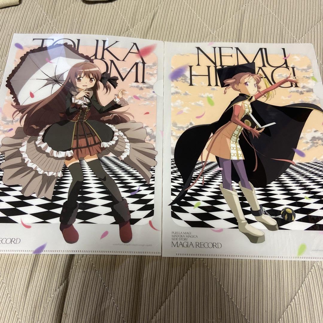 Amazon.co.jp: マギアレコード クリアファイル 柊ねむ 里見 灯花