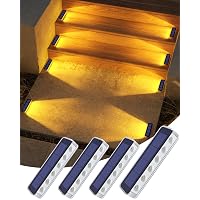 DetarZinLED Luci Solari da Esterno Giardino, Bianco Caldo