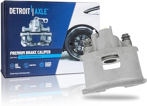 Miniatura 29 de Detroit Axle - Pinza de freno delantera derecha con soporte de repuesto para Chevrolet Equinox Captiva Sport Pontiac Torrent Saturn Vue Suzuki XL-7