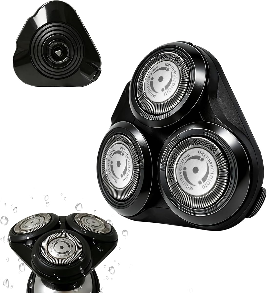SH50 Replacement Heads for Philips Norelco Shaver Series 5000,Norelco Replacement Heads Compatible with Philips S5000/S6000/S5100/S5500 Electric Shaver (Replacement Head)