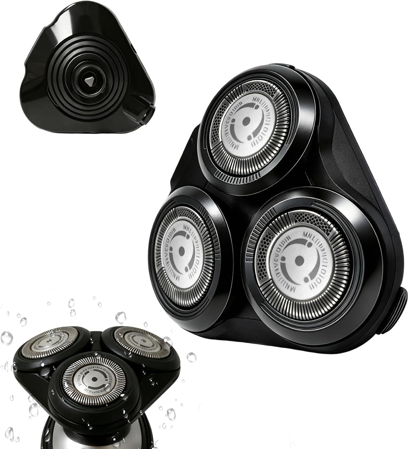 SH50 Replacement Heads for Philips Norelco Shaver Series 5000,Norelco Replacement Heads Compatible with Philips S5000/S6000/S5100/S5500 Electric Shaver (Replacement Head)