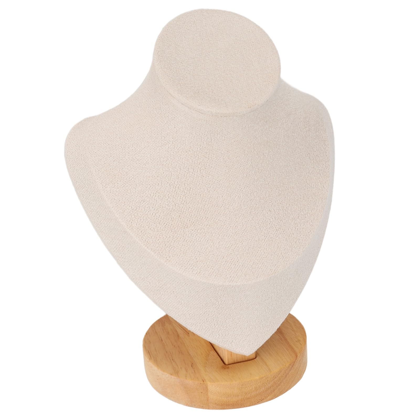 Jelquix Practical Necklace Holder for Jewelry Retailers, Elegant Appearance for Showcase, Very Convenient for Satisfaction, Beige Color (Beige)