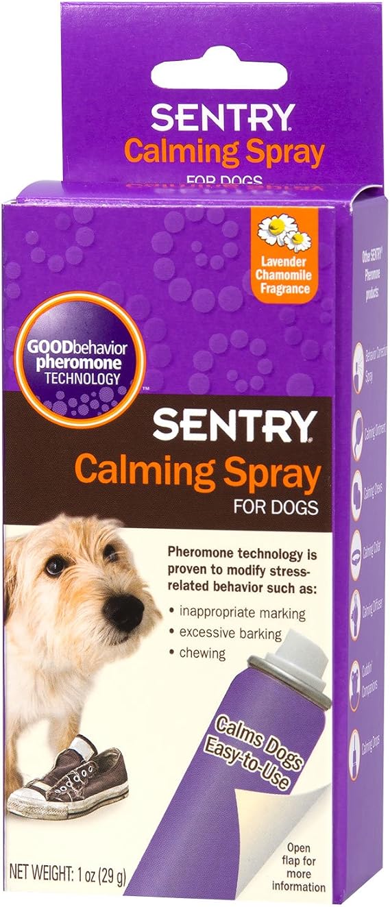 Sentry Calming Spray for Dogs, 1-Ounce