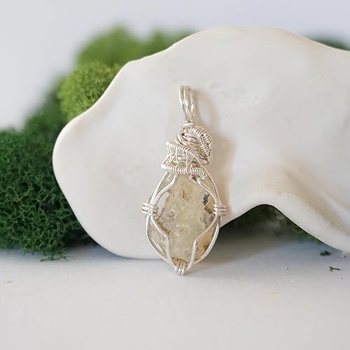 Miniatura 8 de Designs by Nature Gems Fire Opal Necklace Silver Plated 24 Inch Chain, October Birthstone Jewelry, Womens Crystal Necklace, Christmas Gifts Handmade