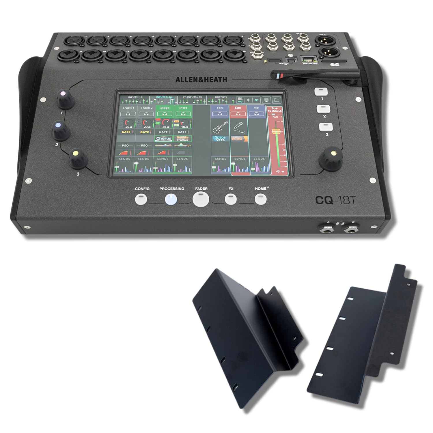 Amazon.com: Allen & Heath CQ-18T 16-Channel Digital Mixer