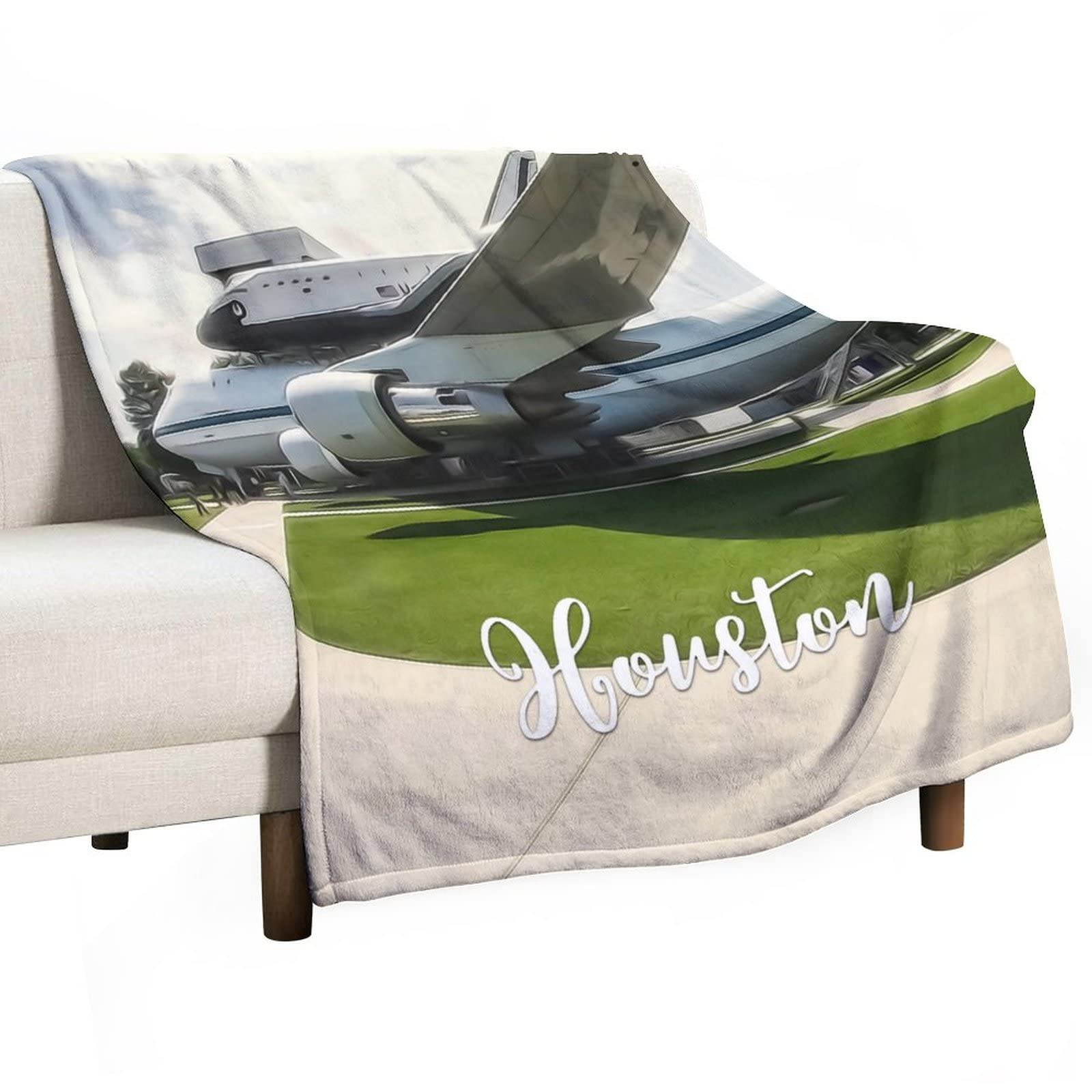 Couverture de canapé en flanelle Houston idée cadeau design pour ados