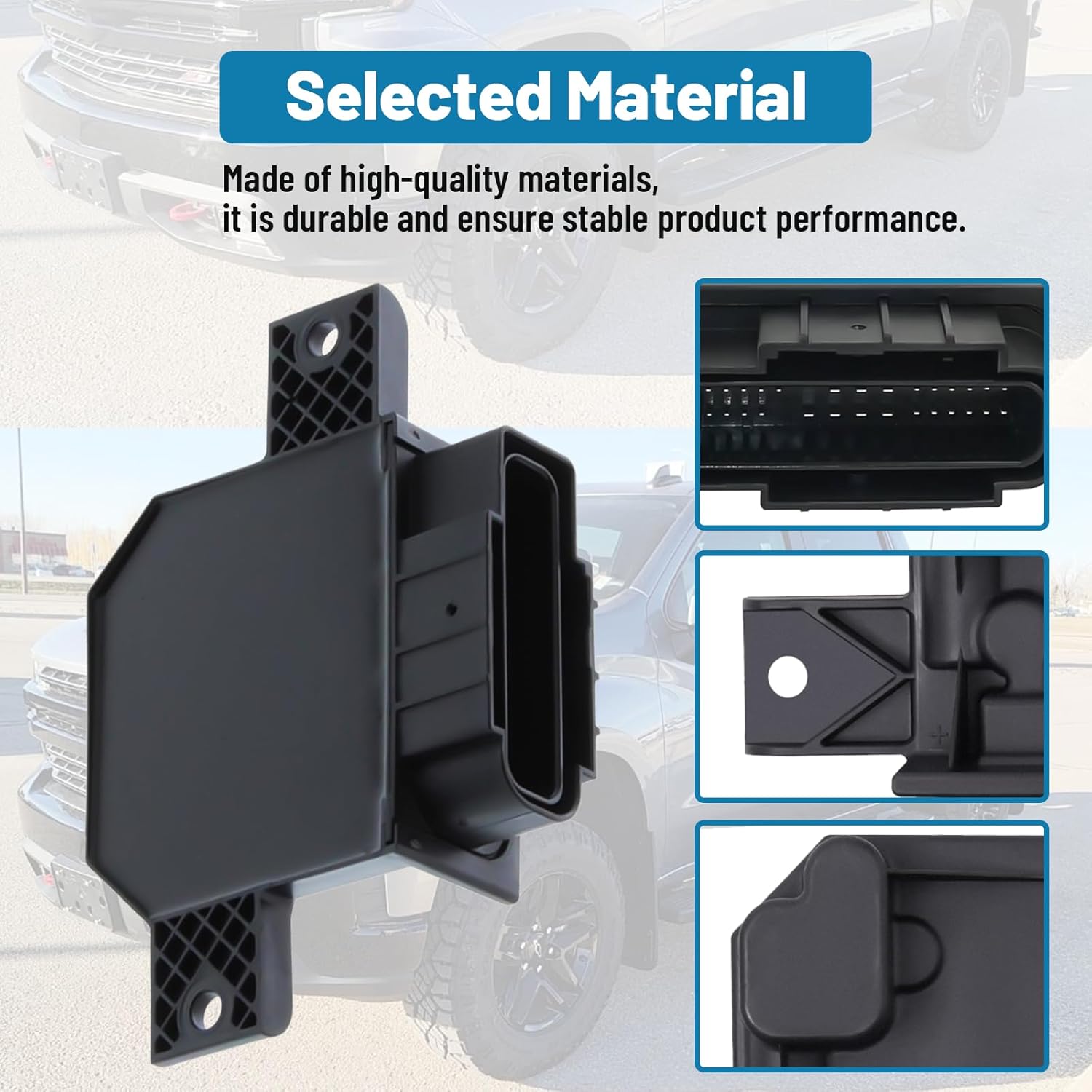 13540028 Fuel Pump Power Control Module Fit for Chevy Silverado 1500 GMC Sierra 1500 2019-2021, Silverado 2500HD 3500HD 2020-2021, GMC Sierra 2500HD 3500HD 2020-2022 Replaces 13537053 13531875