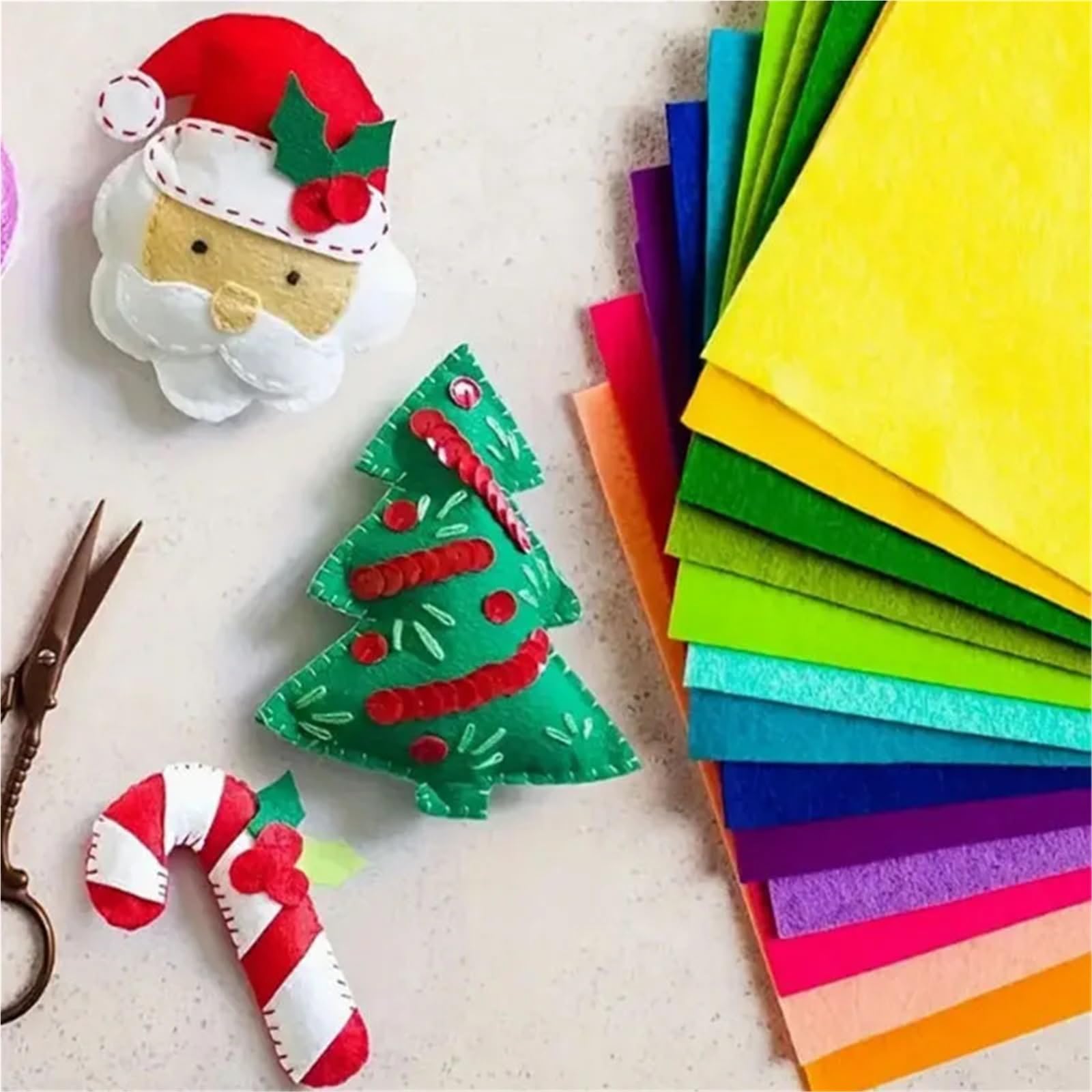 Feutre coloré 40 pièces for bricolage Pour Bricolage