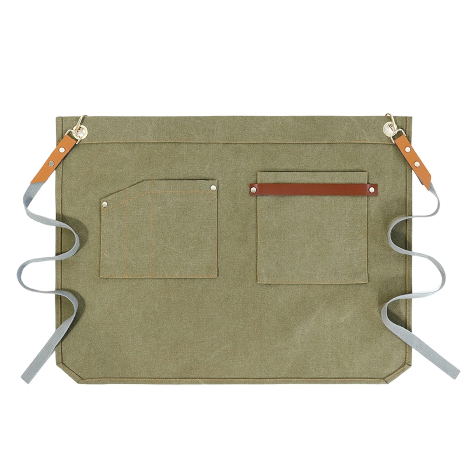 Grembiule da donna – Forniture per la pulizia del barista | Mezzo grembiuli con tasche – per cucina, casa, pub, caffetteria, ristorante, appartamento, fattoria, camerieri