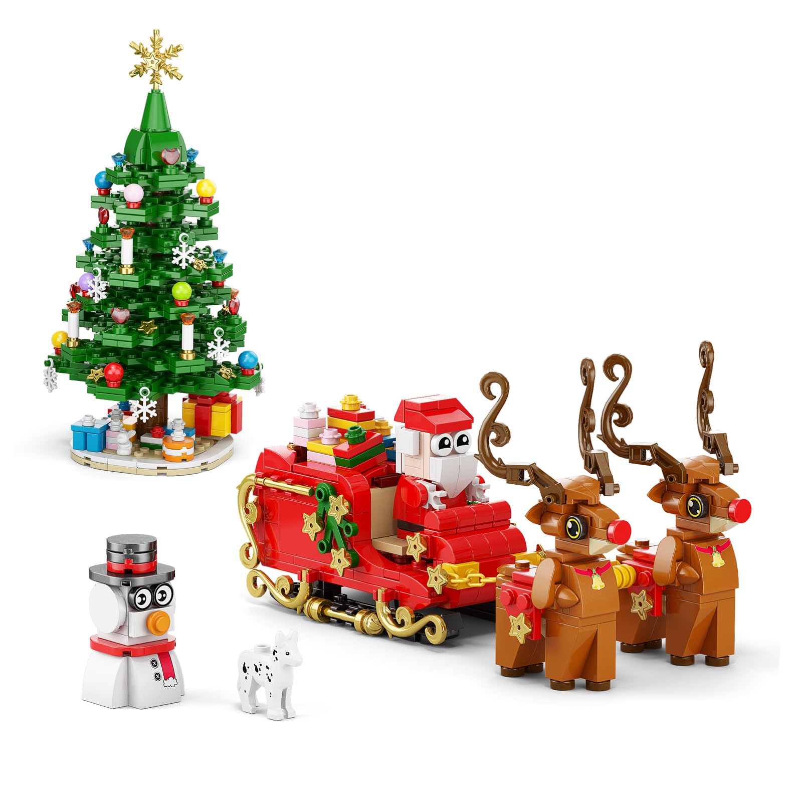 2026 Advent Calendar Christmas Tree Building Set, Gifts for Kids Boys Girls
