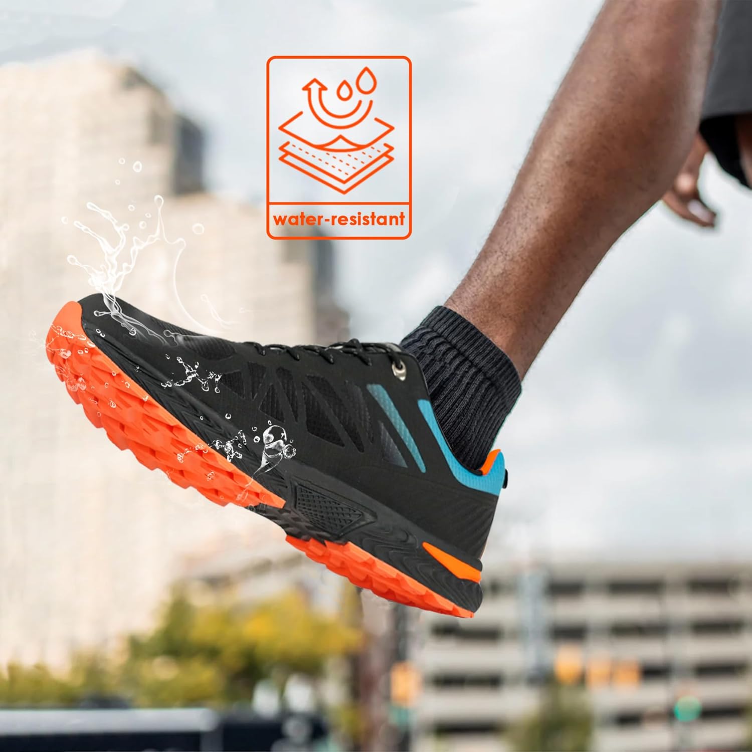 Hawkwell Men's Plus Size Outdoor Trail Running Shoes US Size 13 14 15 16 17 18 19 - Image 5