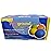 AppleRound 8.5-inch Dodgeball Playground Balls, Pack of 4 Balls with 1 Pump, Official Size for Dodge Ball, Handball, Camps and Schools (Blue)