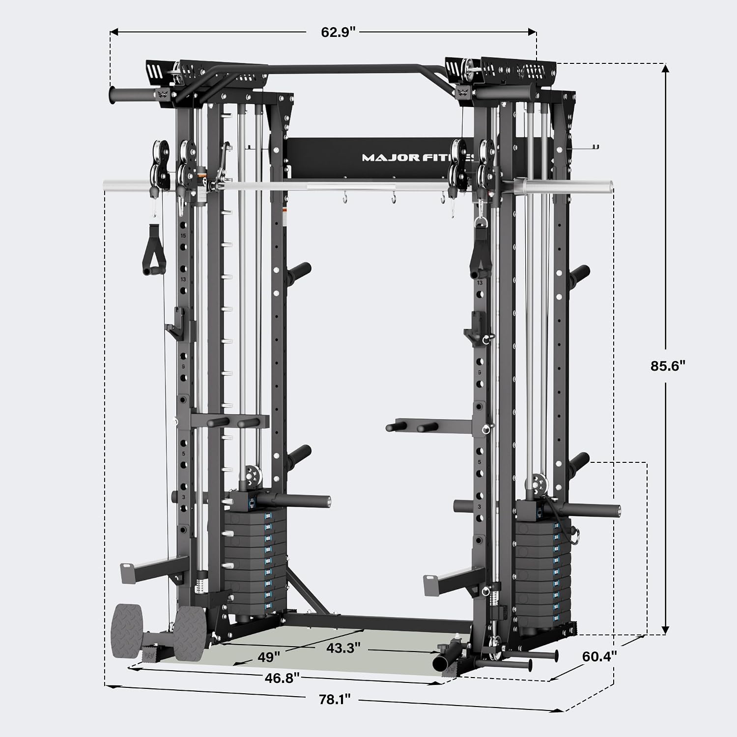 Drone MAX V Smith Machine with Weight Stacks — additional listing photo 6