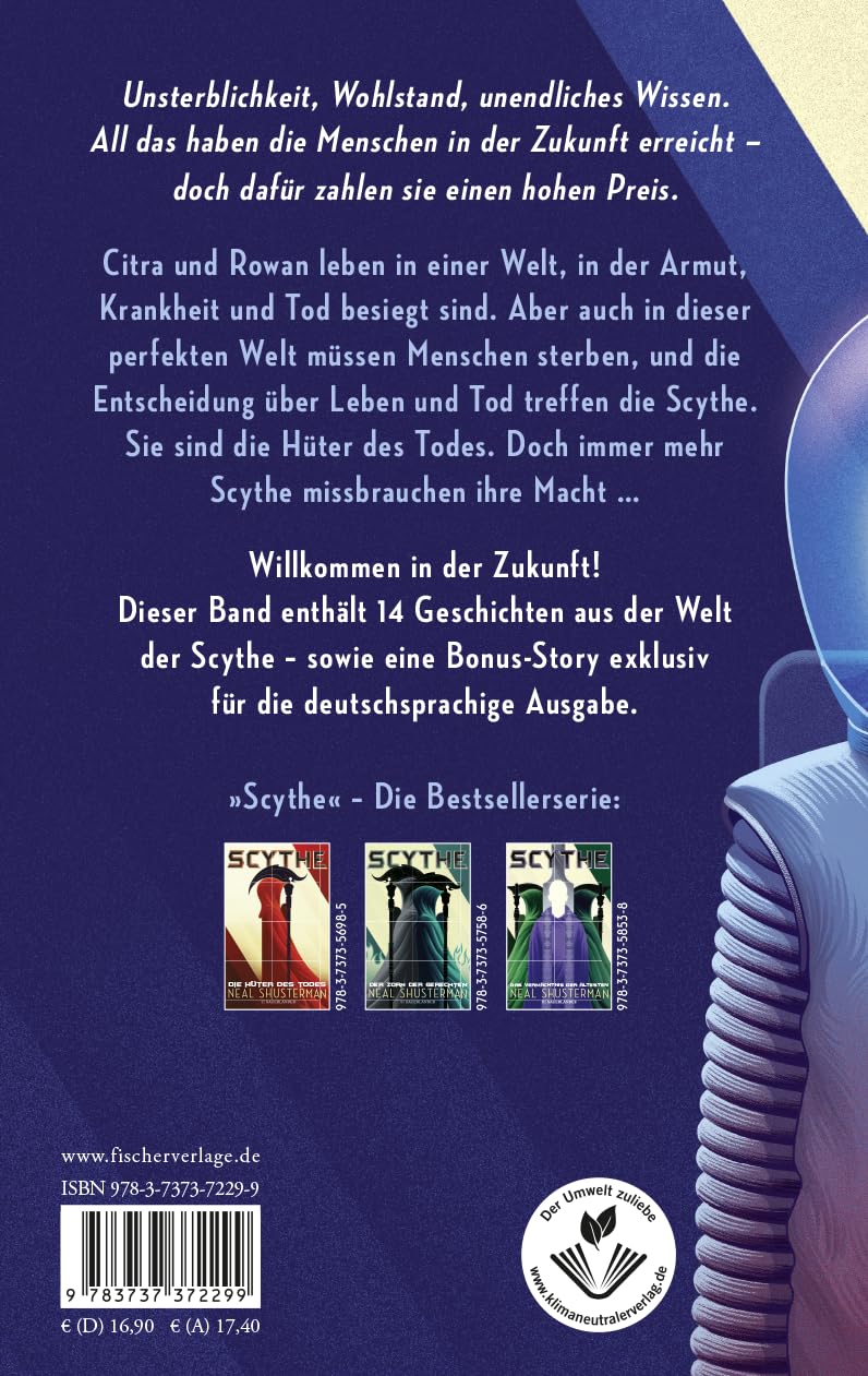 Gleanings – Storys aus dem Scythe-Universum: Spin-off aus der Scythe-Welt für Fans und Neueinsteiger│Ein Muss für alle, die Science-Fiction lieben (All-Age Kurzgeschichten ab 14 Jahre)
