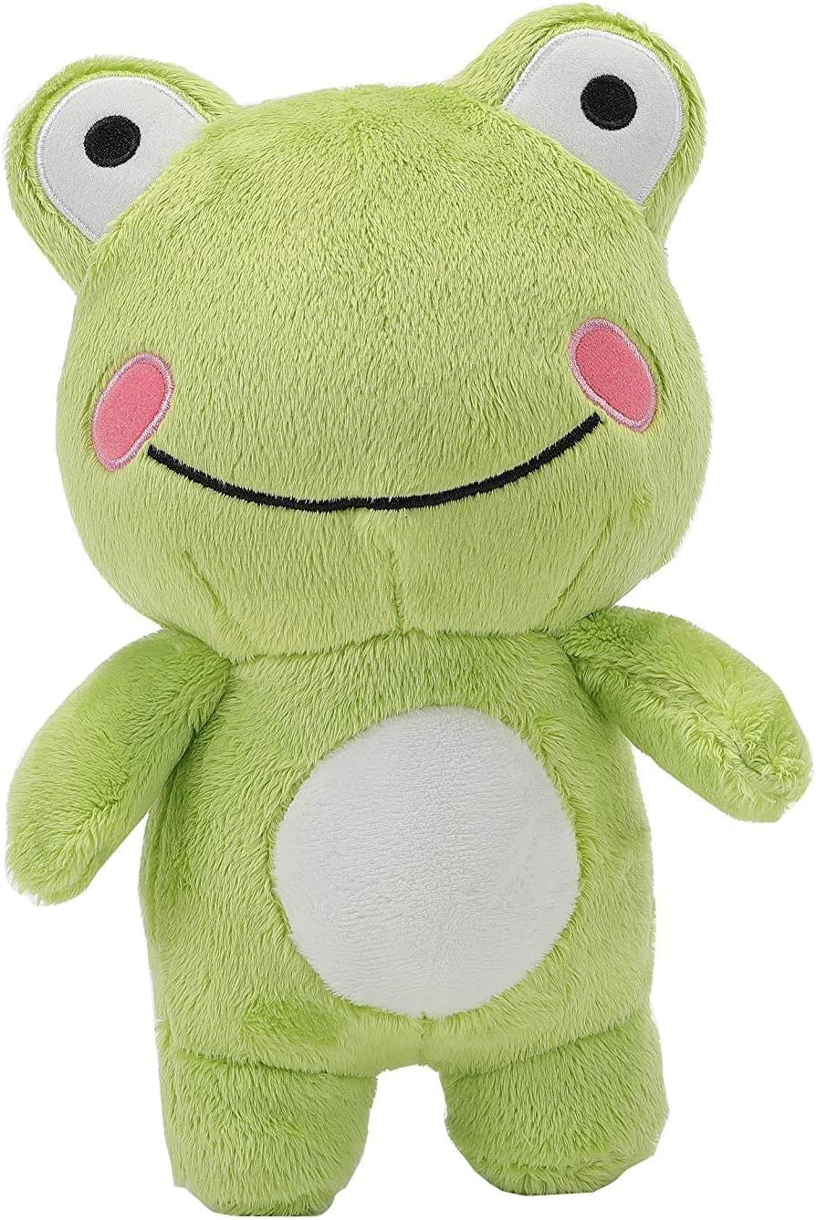 JUNERAIN Super Soft Frog Stuffed Animal Plush Toy, Cute Frog Plush Doll, Standing Frog Plushie Toy Gift for Kids Children Baby Girls Boys Toddlers, Creative Plush Frog Decoration, 25CM