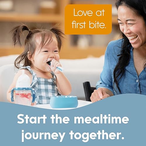 Vista 41 de NumNum Juego de Cucharas para Bebé, Baby Essentials Pre-Cuchara GOOtensils para 6+ Meses, Cucharas de Autoalimentación de Primera Etapa para Destete