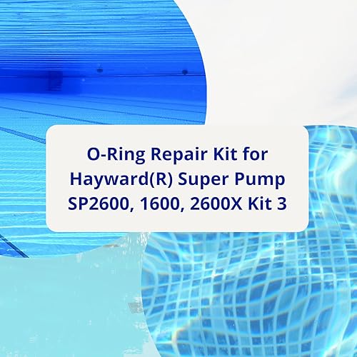 Miniatura 7 de Kit de reparación de junta tórica de junta de bomba de piscina Southeastern para Hayward(R) Super Pump SP2600, 1600, 2600X Kit 3