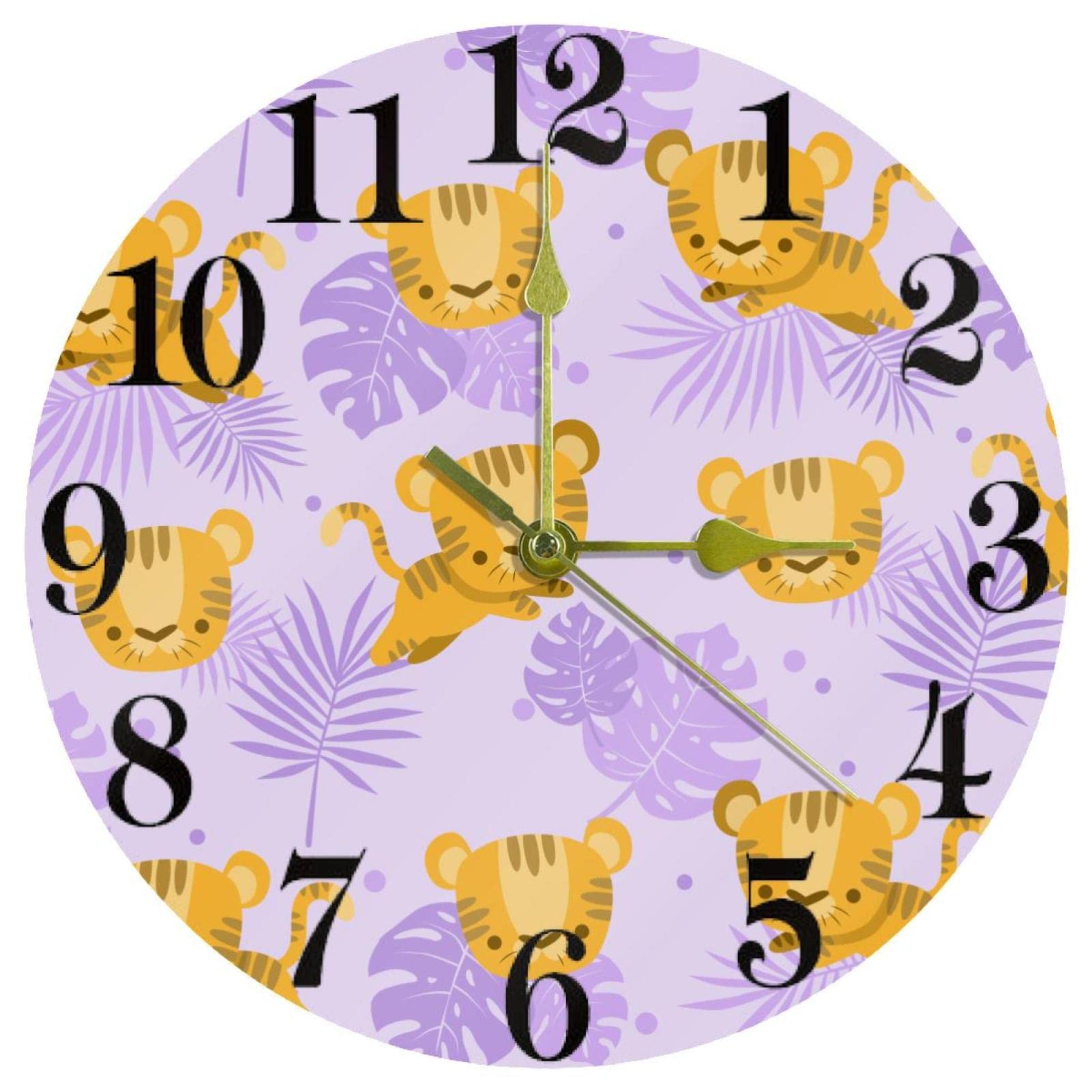 Horloge murale silencieuse quartz 25 cm contre le bruit du tic-tac