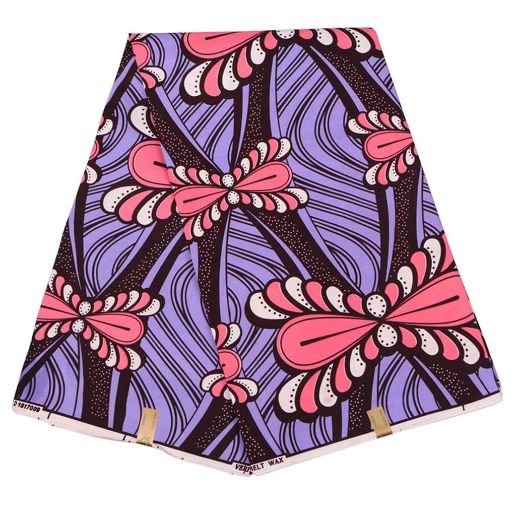 Dacron Batik africano Tessuto stampato fronte-retro africano Tessuto for abiti nazionali africani