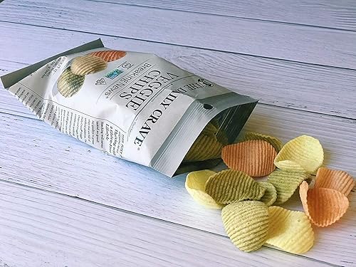 Miniatura 8 de The Daily Crave Veggie Chips Value Pack, 9 onzas (paquete de 6) Veggie Crisps, Kosher, crujientes, veganas