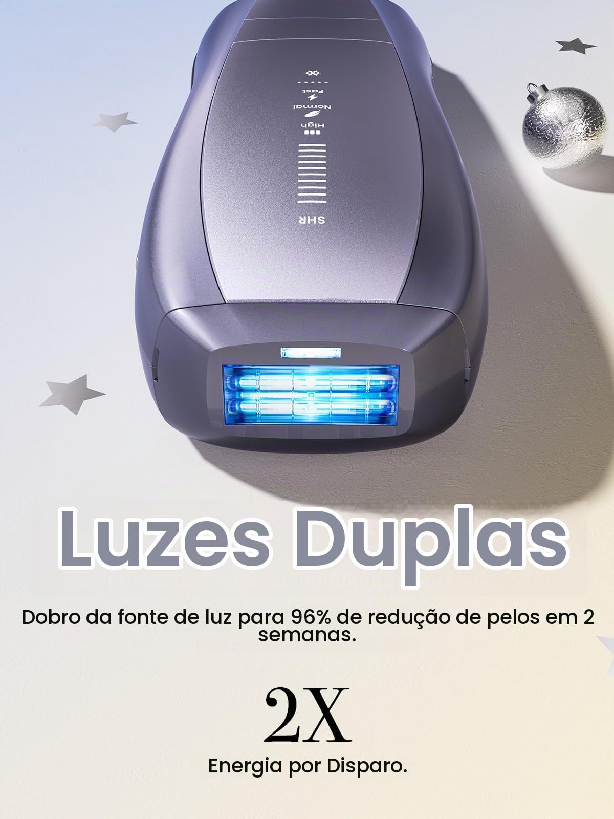 新品未開封Ulike Air10 Max Hair Removal Device Ulike Air 10 IPL Hair Removal For Women and Men : Amazon.com.br